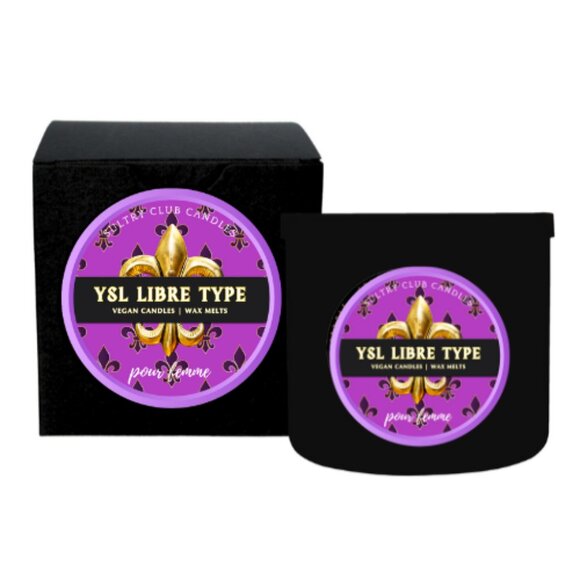 SMELLS LIKE YSL LIBRE 3 WICK CANDLE - Picture 2 of 2